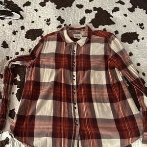 Shyanne snap flannel size XL